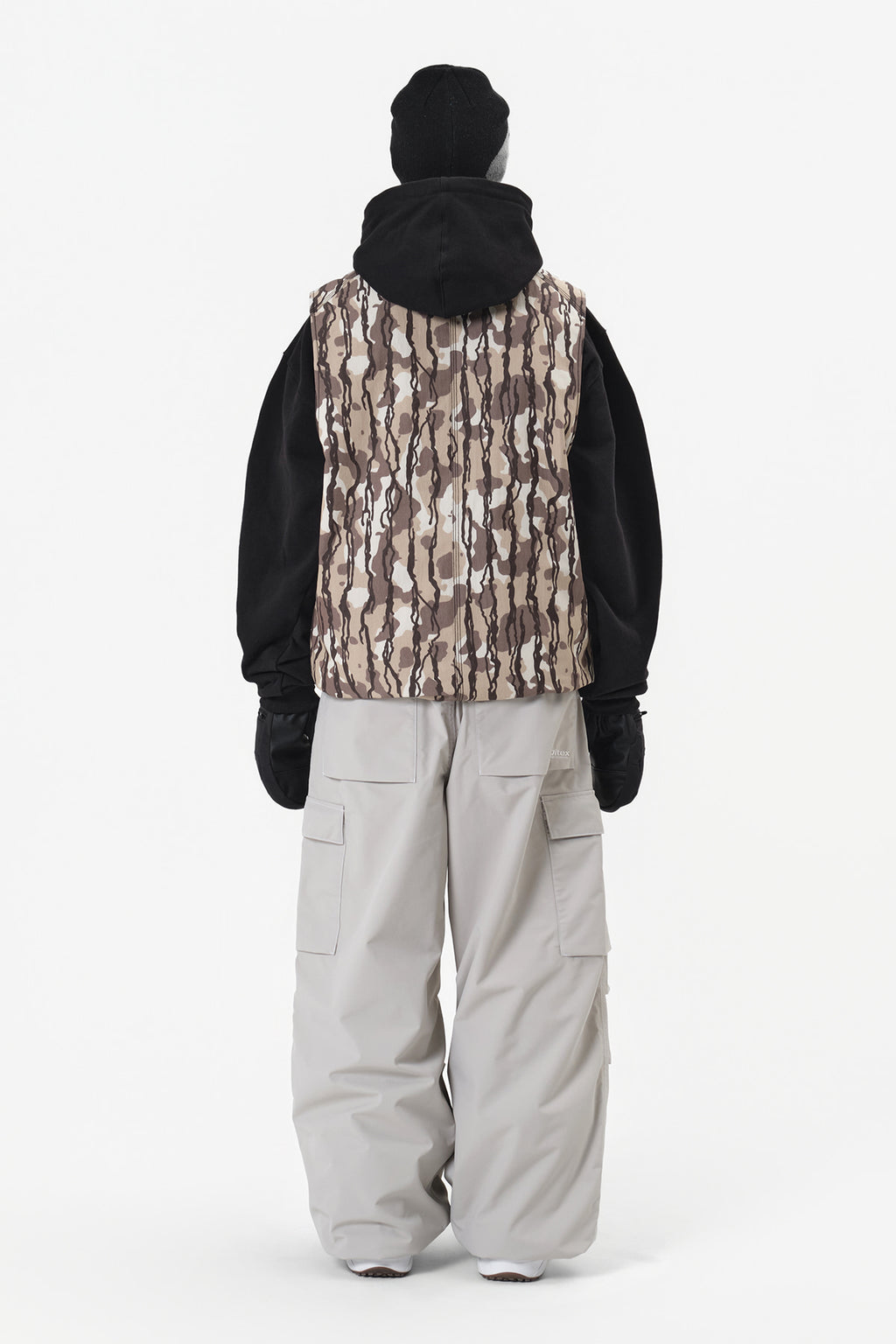 WORKS LINE PANTS (WIDE FIT LV.1) OATMEAL