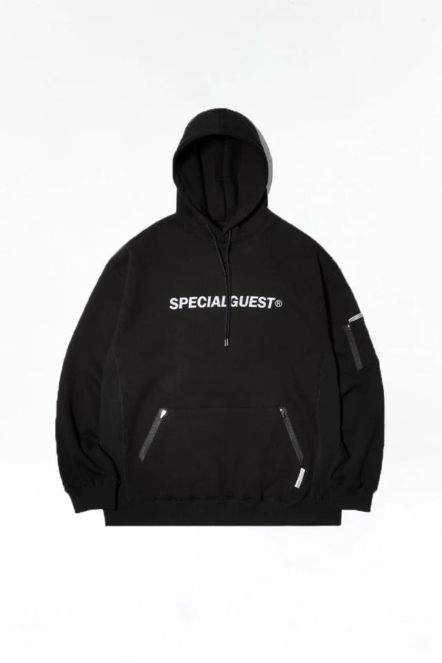 SPECIALGUEST EASY WIDE HOODIE- BLACK