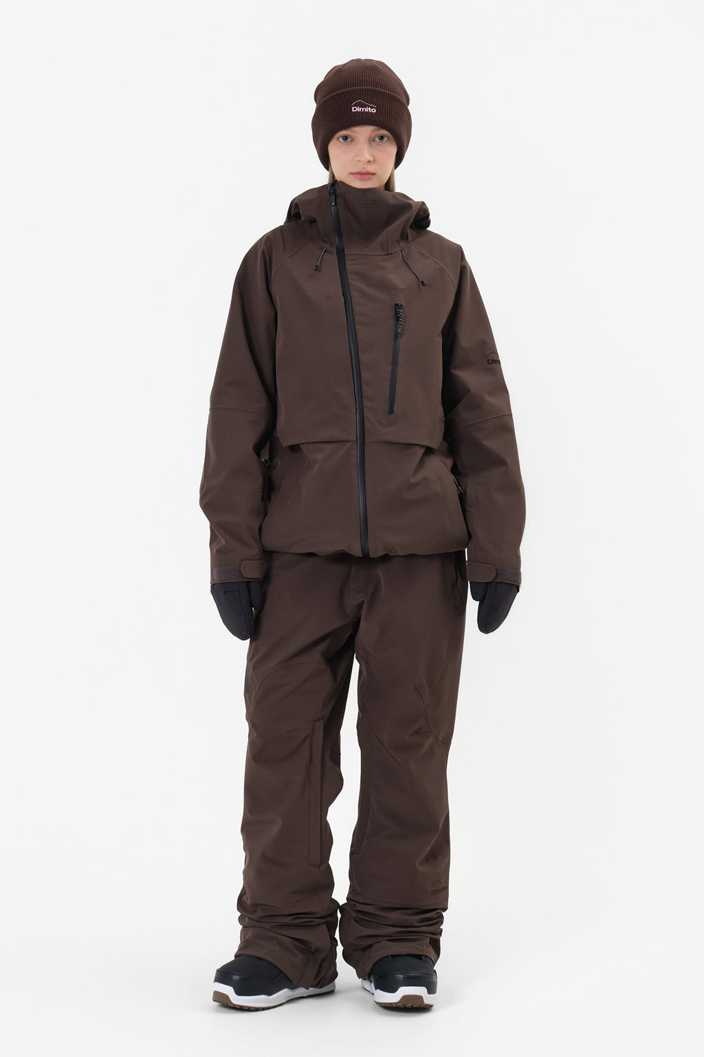 APEX JACKET CHOCO BROWN