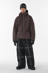 REFLECTIVE LINE BANDED PANTS (WIDE FIT LV.2) BLACK