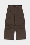 WORKS LINE PANTS (WIDE FIT LV.1) DARK BROWN