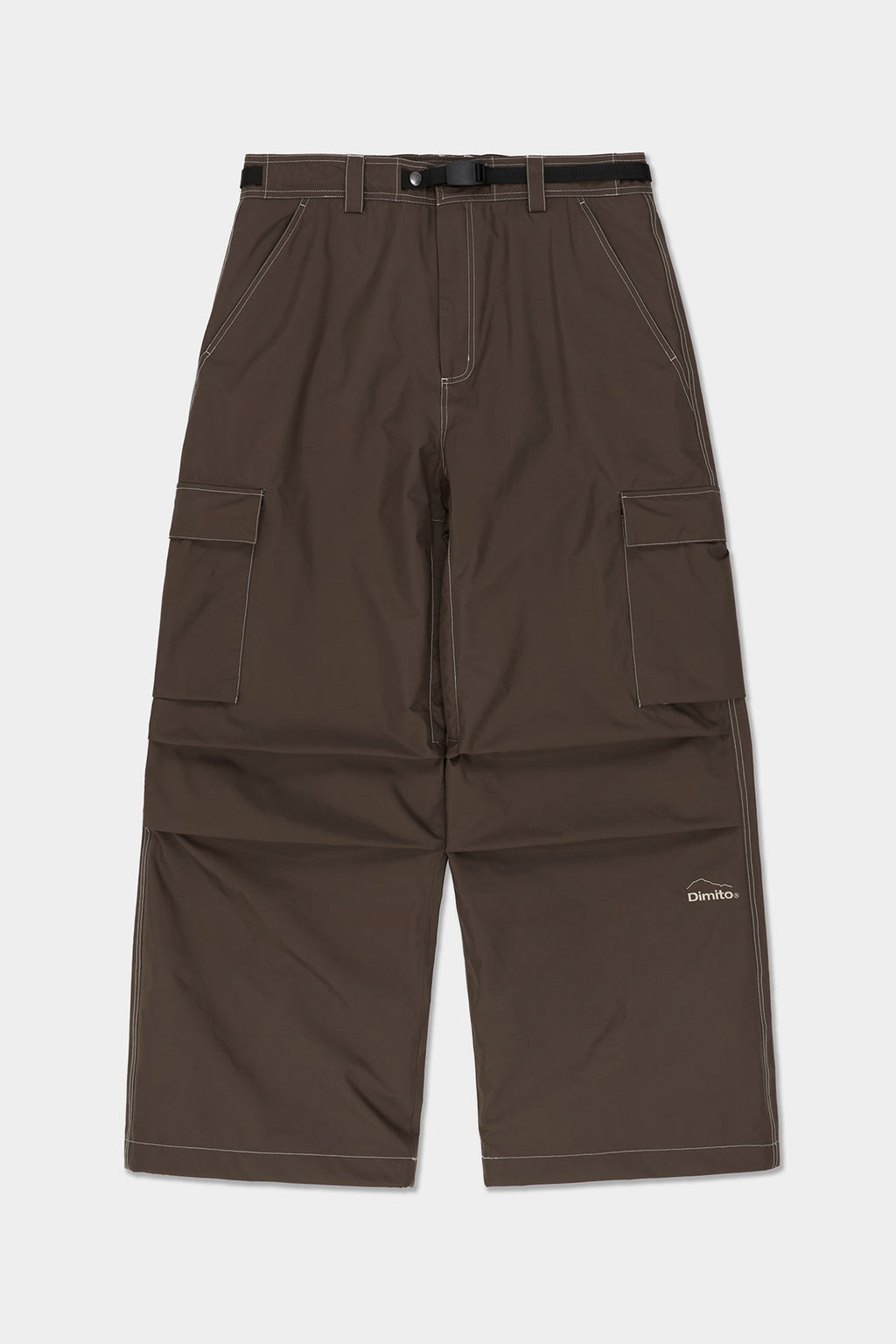 WORKS LINE PANTS (WIDE FIT LV.1) DARK BROWN