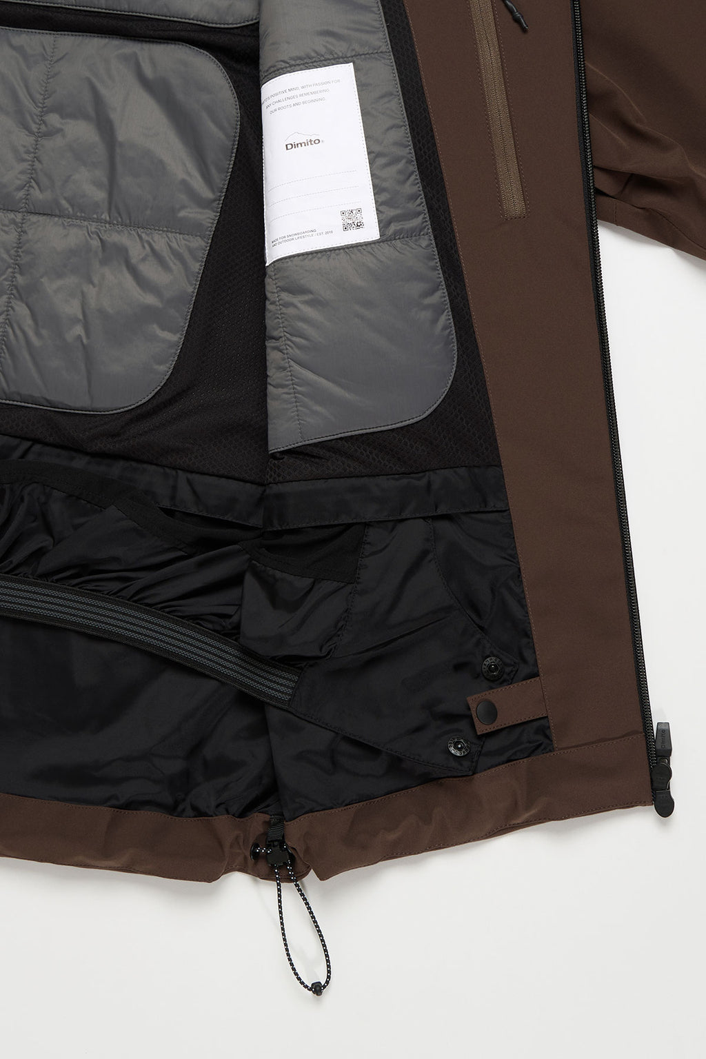APEX JACKET CHOCO BROWN