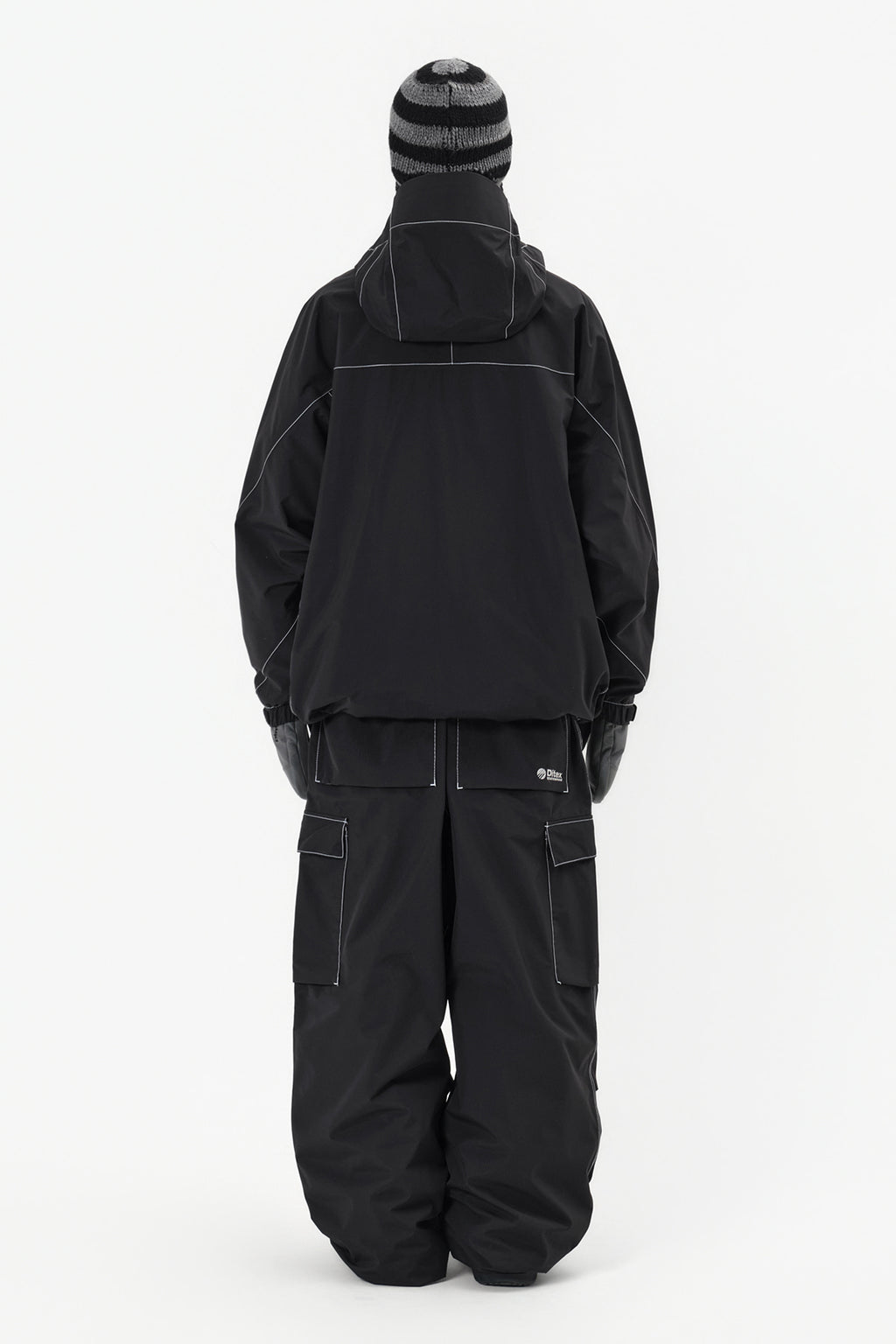 WORKS LINE PANTS (WIDE FIT LV.1) BLACK