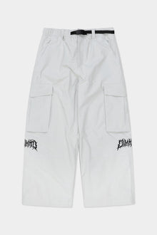 VOLT CARGO BIG PANTS (WIDE FIT LV.1) WHITE