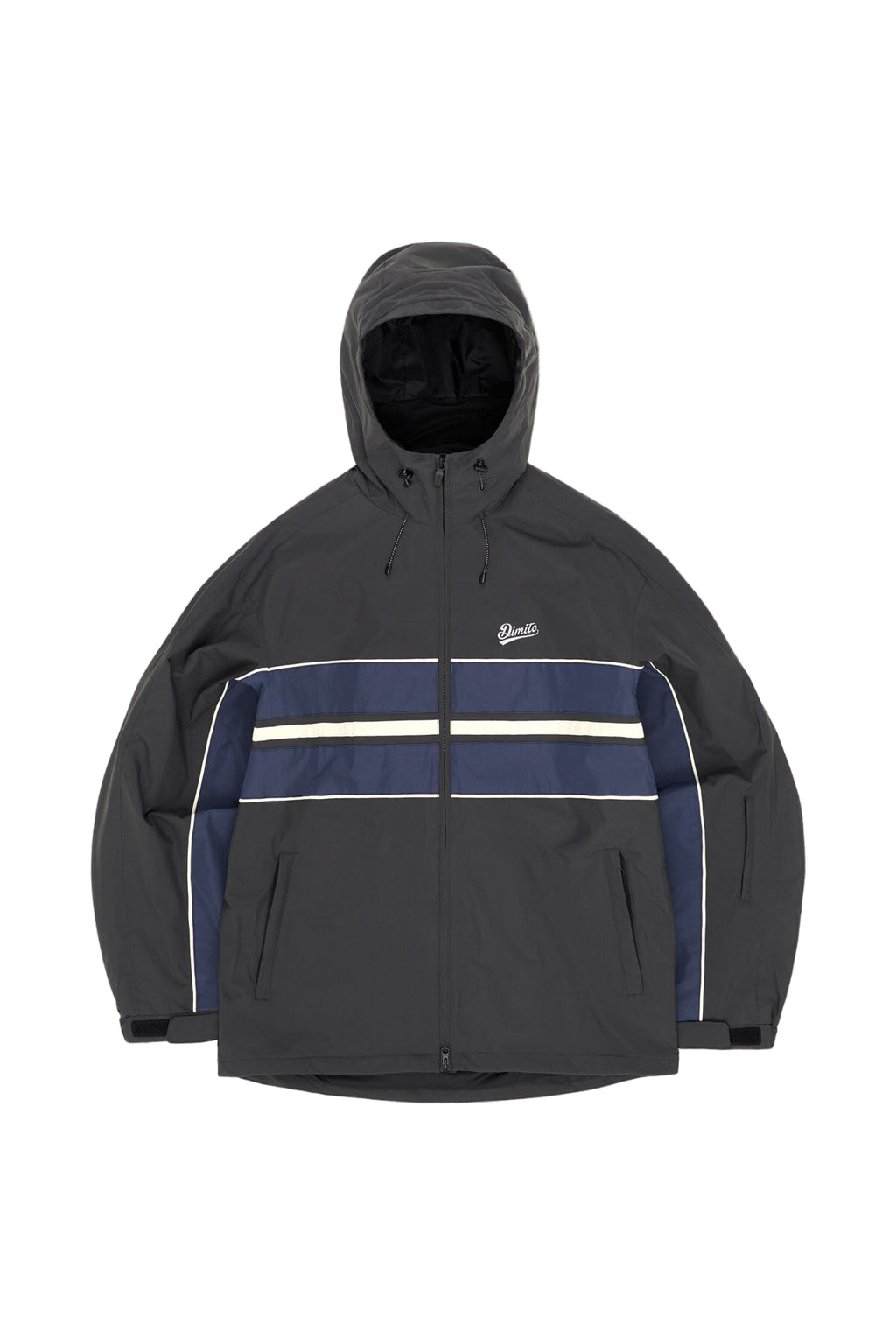 LINE WIND JACKET DEEP GREY