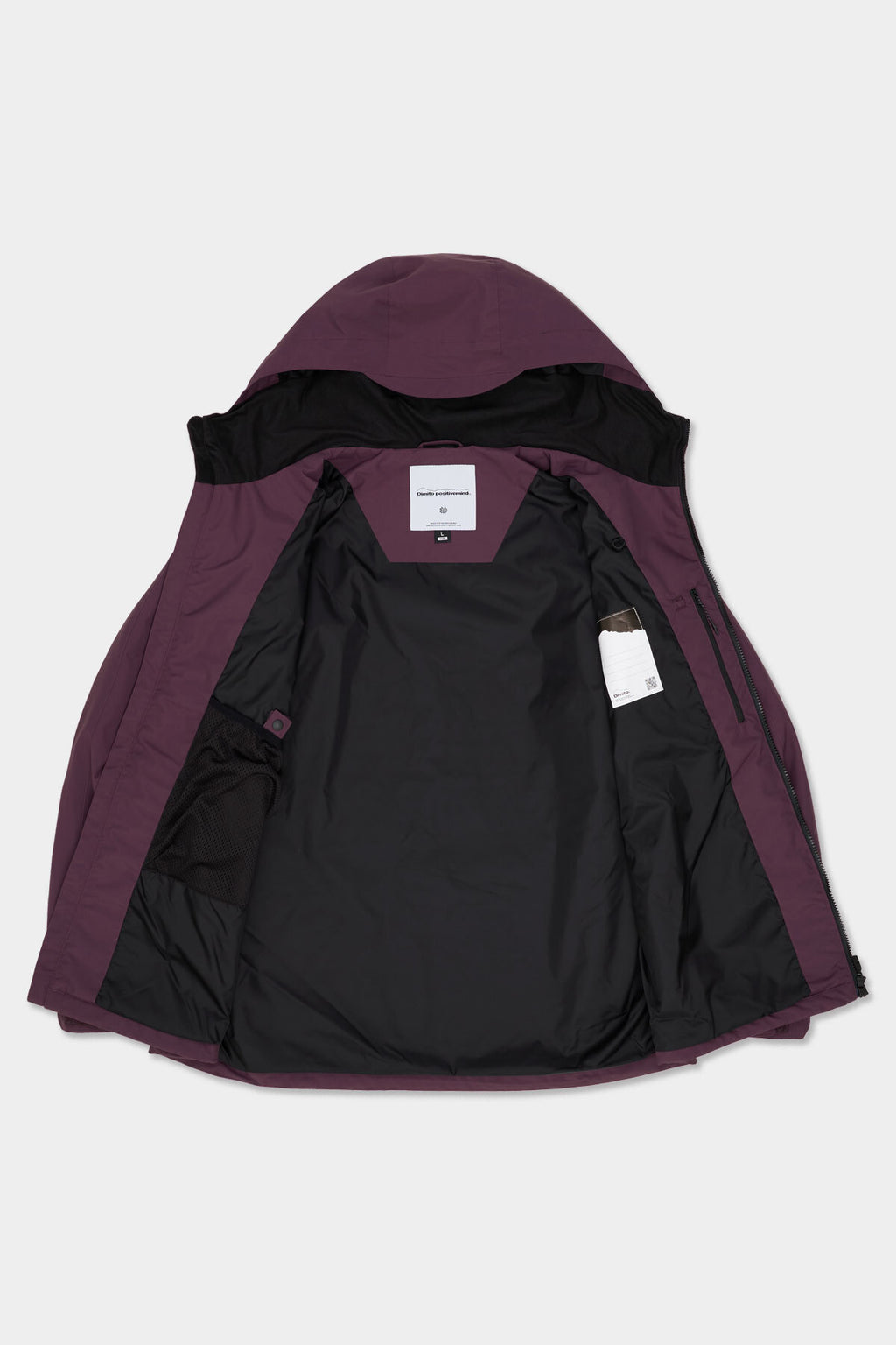 LINE WIND JACKET WINE