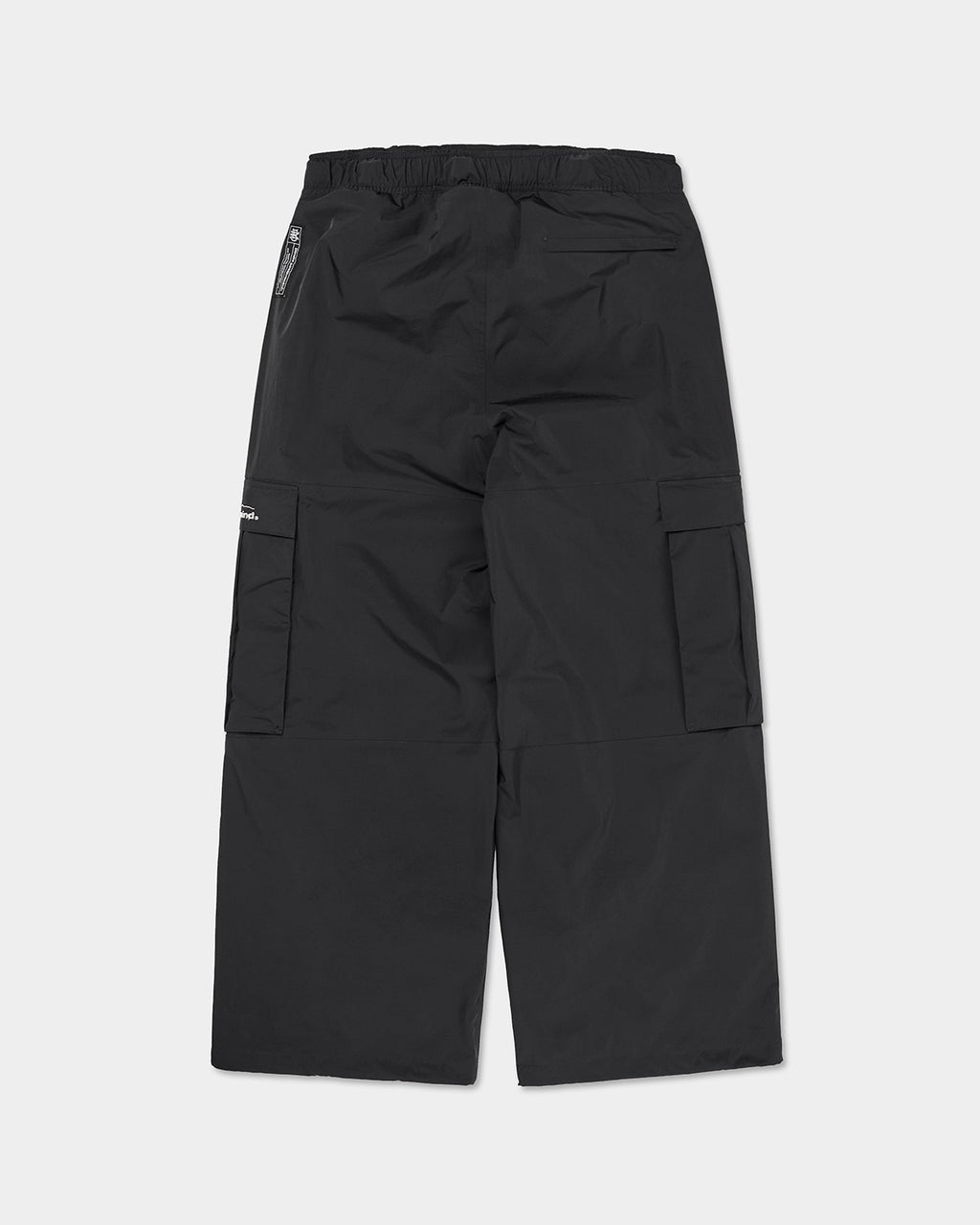 WIDE CARGO PANTS BLACK