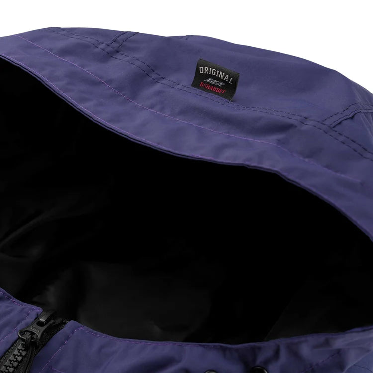 BSRABBIT MMM HF WINDBREAKER HOODED JACKET PURPLE