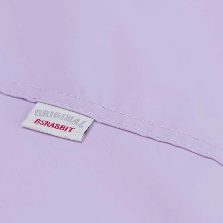 BSRABBIT BSR HOODED ANORAK JACKET PASTEL PURPLE