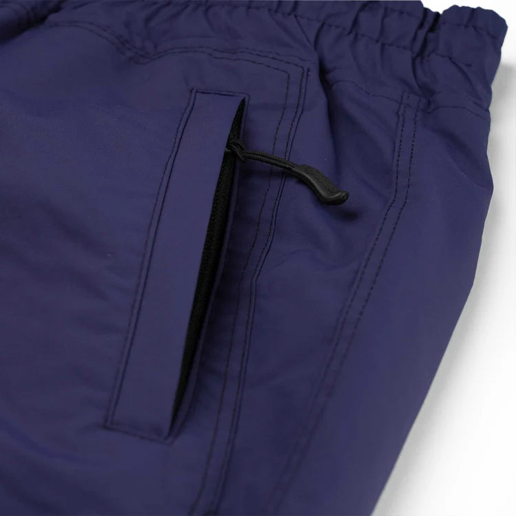 BSRABBIT STITCH BOX WIDE TRACK PANTS PURPLE