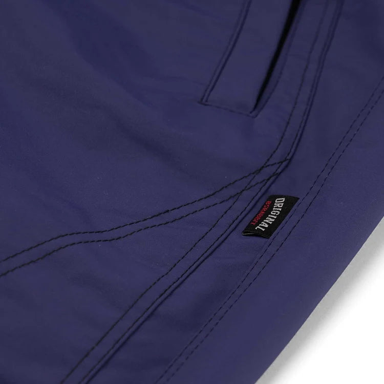 BSRABBIT STITCH BOX WIDE TRACK PANTS PURPLE