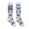 SMOKING RABBIT SNOWBOARD SOCKS GRAY
