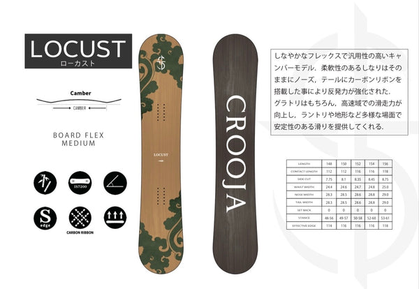 26-27 CROOJA GROUND TRICK SNOWBOARD PRE-ORDER 50% DEPOSIT