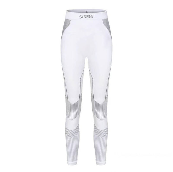 SURPINE BASE LAYER PRO SET WOMEN WHITE/GREY