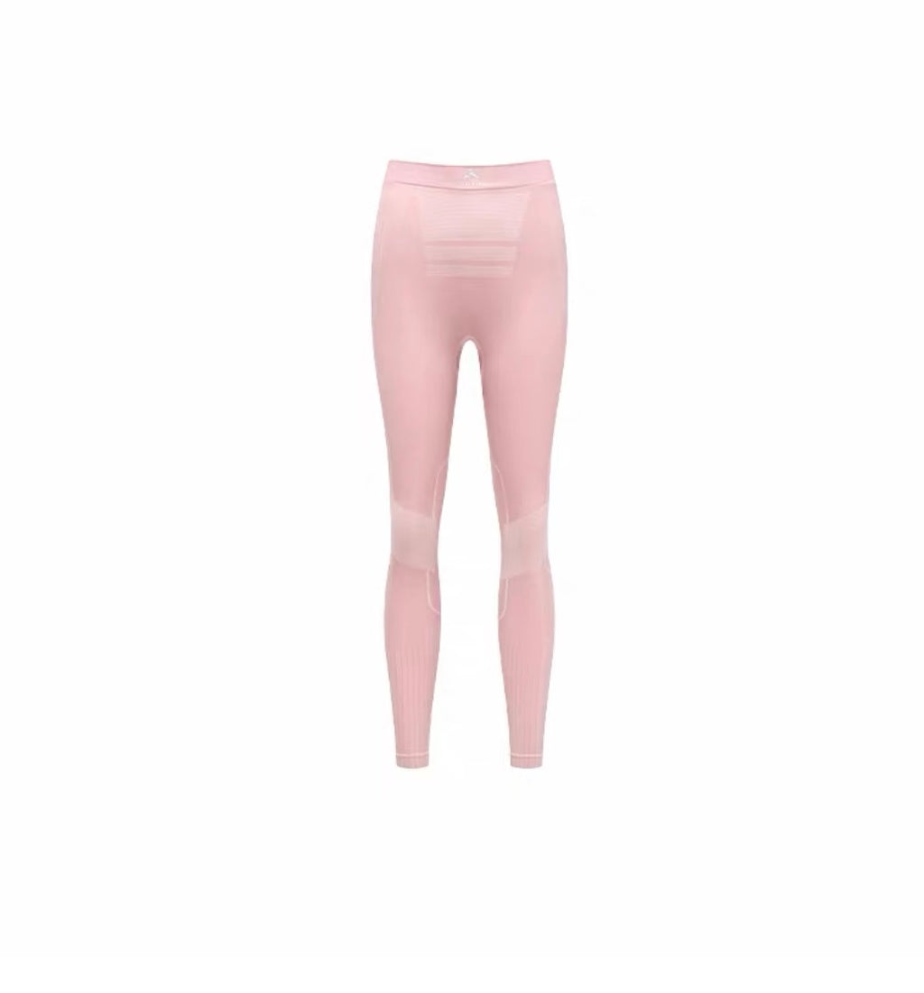 SURPINE REGULAR BASE LAYER SET WOMEN PINKY WHITE