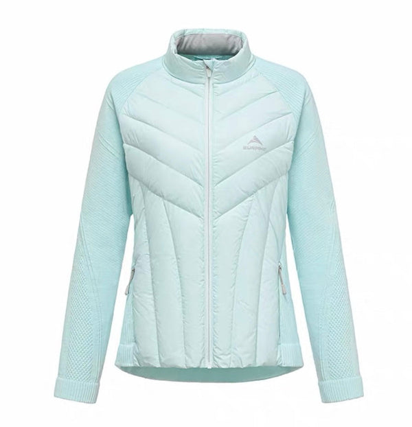 SURPINE GOOSE DOWN &amp; MERINO WOOL MID LAYER BLUE