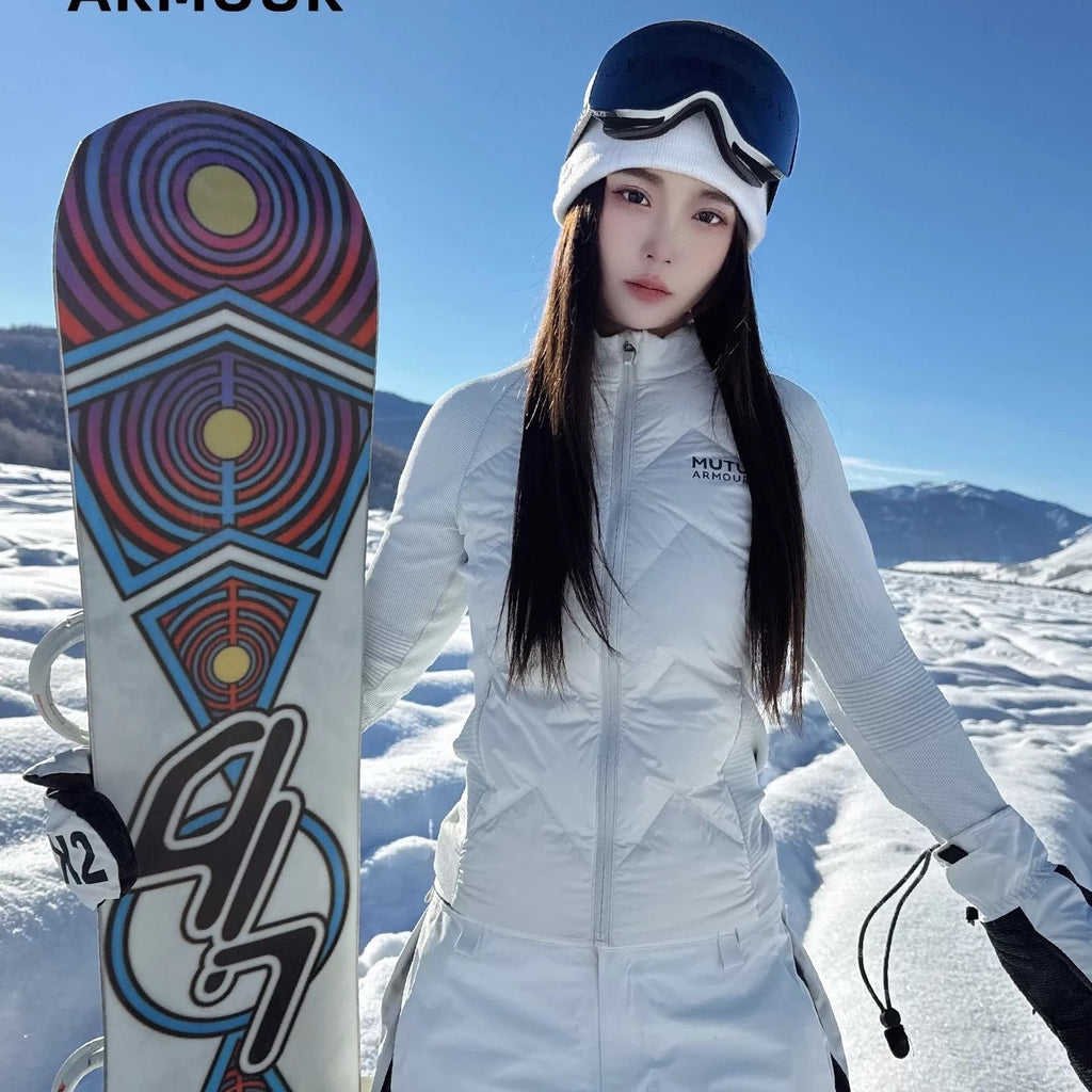 MUTU PROTECTIVE DOWN JACKET WHITE