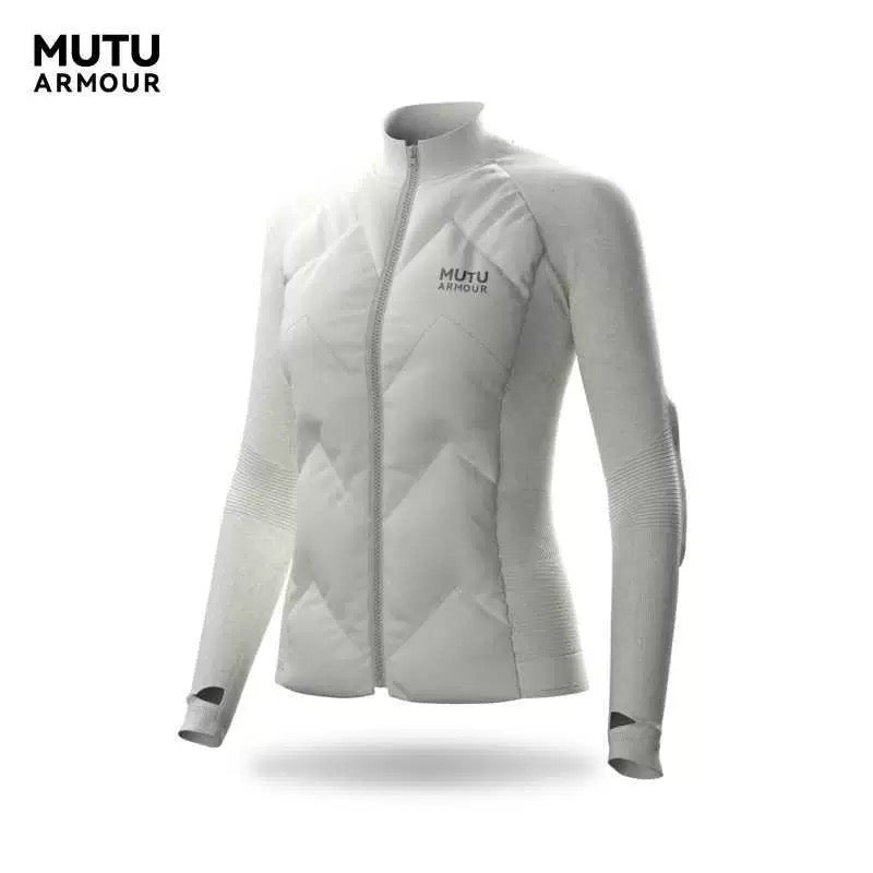 MUTU PROTECTIVE DOWN JACKET WHITE