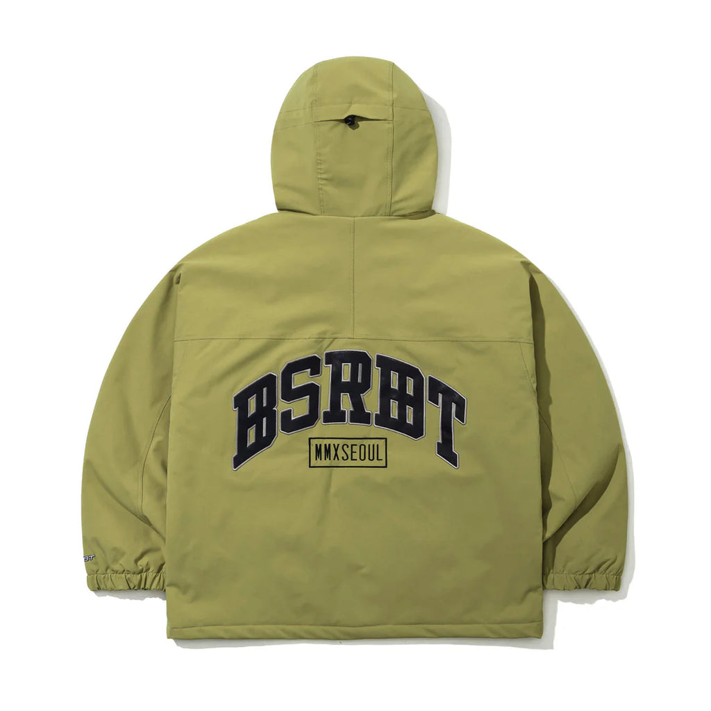 ORIGINAL BSR 2OZ INSULATED HOODED JACKET KHAKI