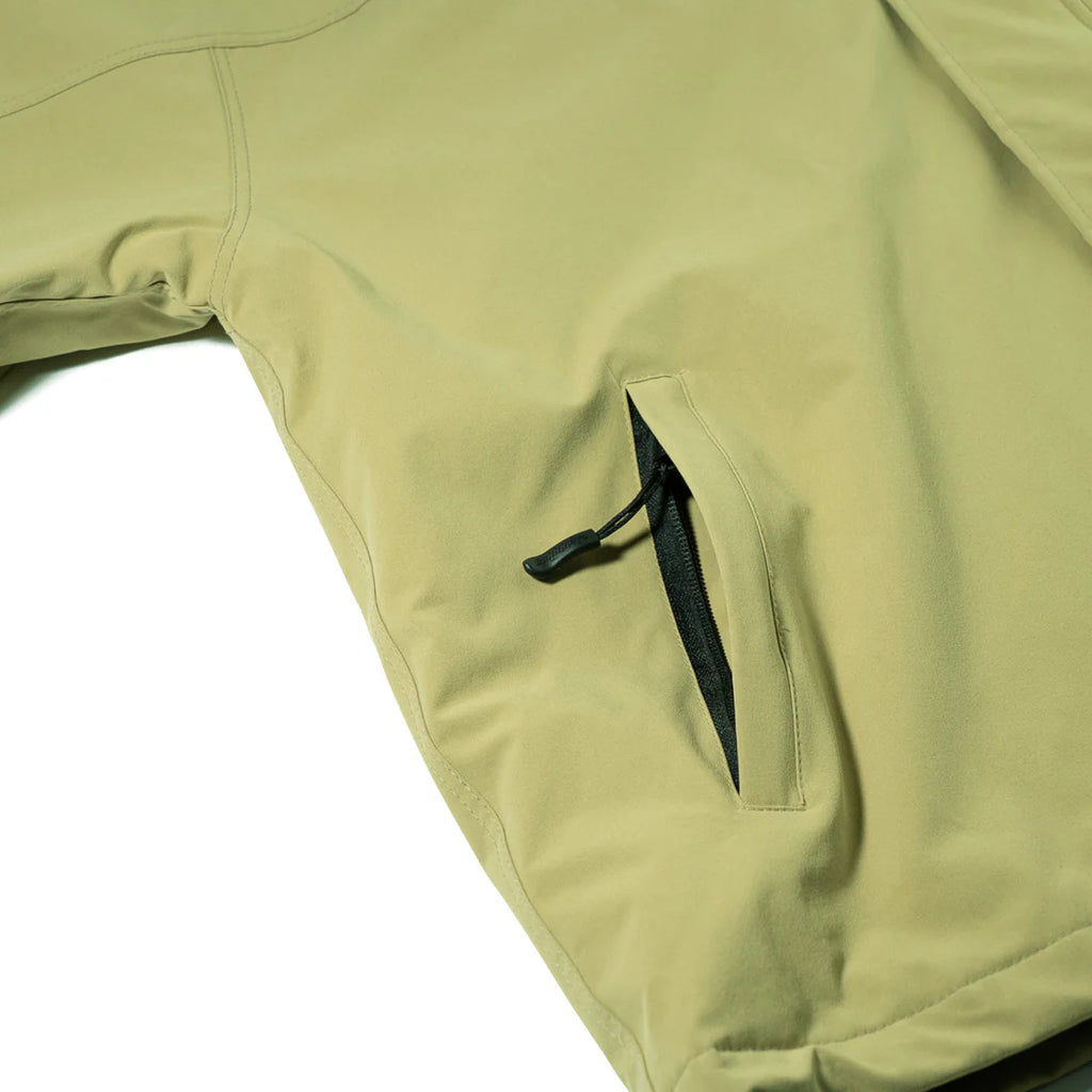 ORIGINAL BSR 2OZ INSULATED HOODED JACKET KHAKI