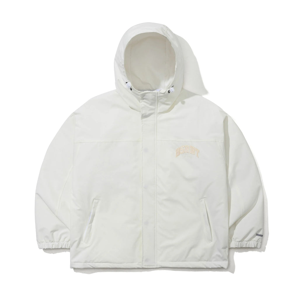 ORIGINAL BSR 2OZ INSULATED HOODED JACKET IVORY