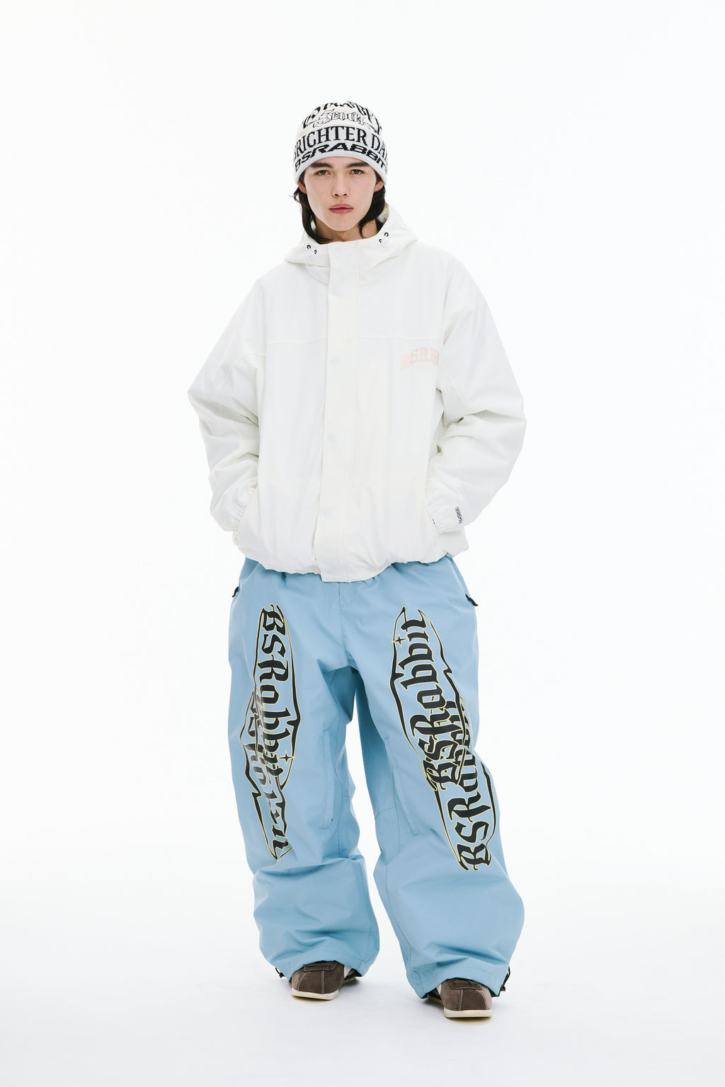 ORIGINAL BSR 2OZ INSULATED HOODED JACKET IVORY