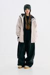 BSRABBIT RETRO HOODED JACKET BEIGE