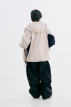 BSRABBIT RETRO HOODED JACKET BEIGE