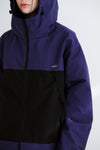 BSRABBIT MMM HF WINDBREAKER HOODED JACKET PURPLE