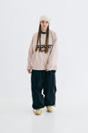 BSRABBIT BSRBT SPORTY PULLOVER SNAP JACKET BEIGE
