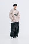 BSRABBIT BSRBT SPORTY PULLOVER SNAP JACKET BEIGE