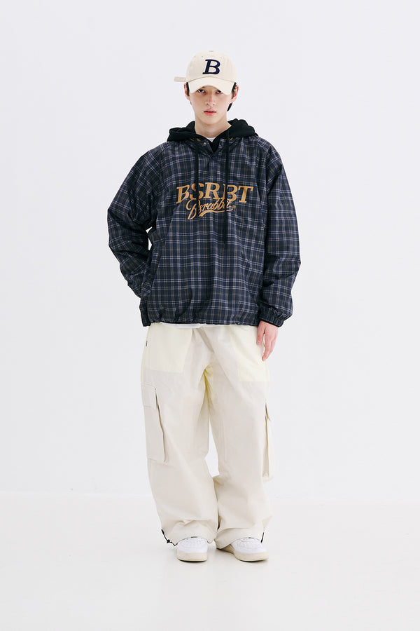 BSRABBIT BIG CARGO SUPER WIDE VENTILATION PANTS CREAM