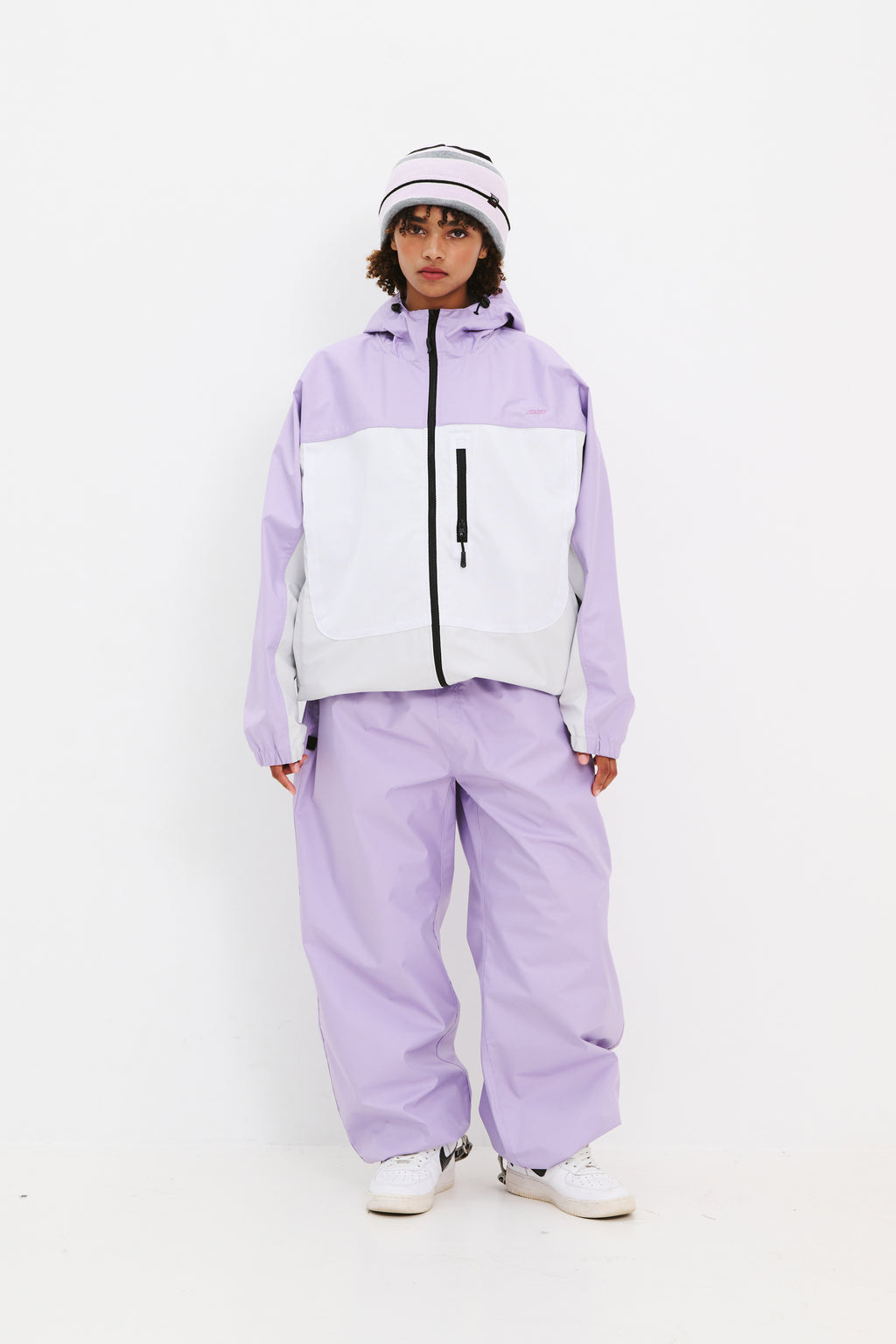 BSRABBIT WORK MESH BOX 3L HOODED JACKET PURPLE