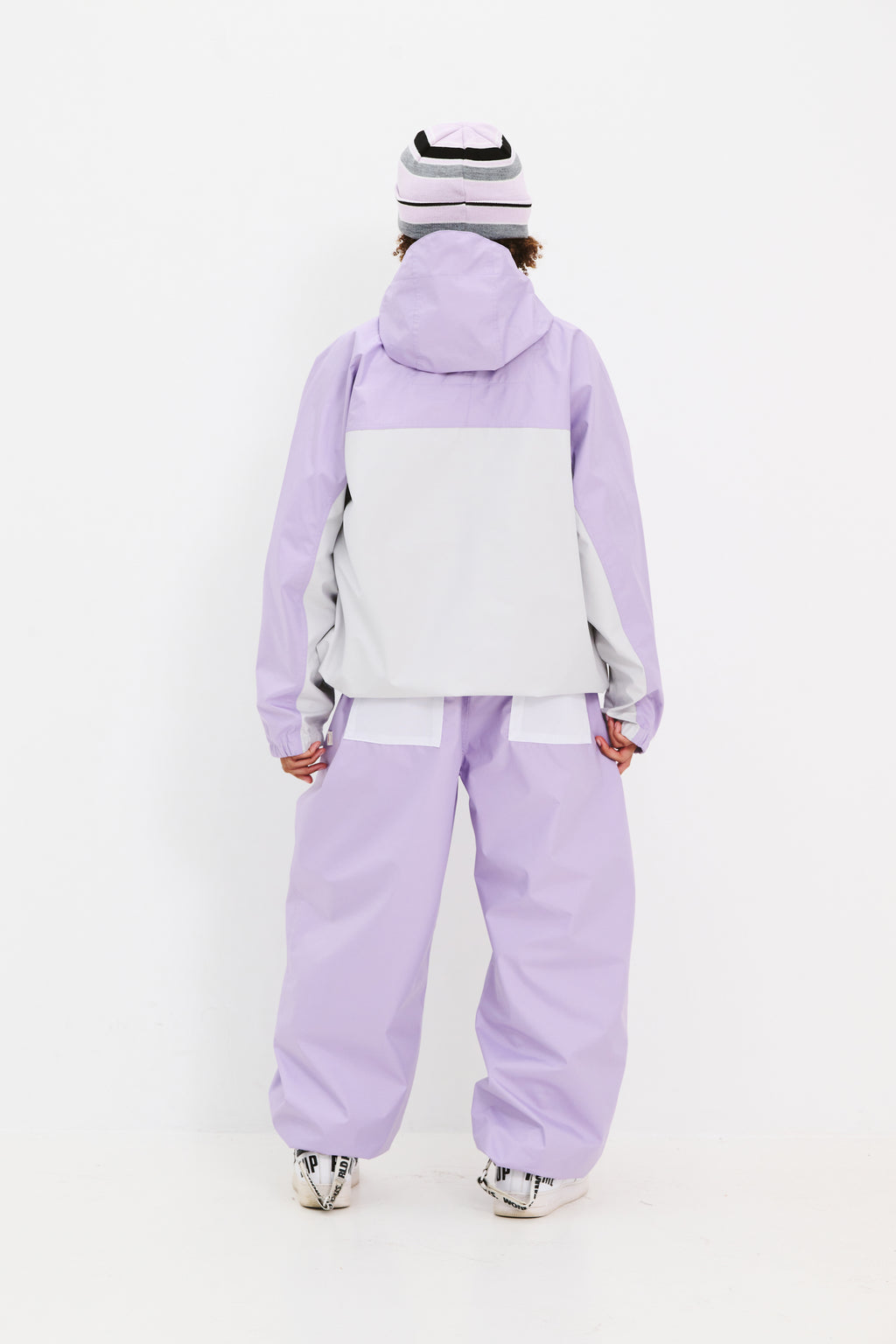 BSRABBIT WORK MESH BOX 3L HOODED JACKET PURPLE