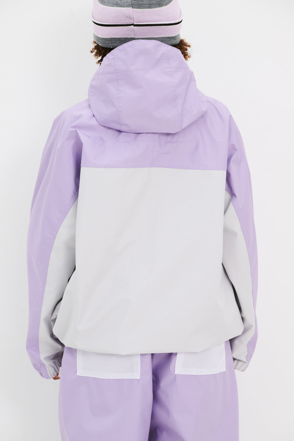 BSRABBIT WORK MESH BOX 3L HOODED JACKET PURPLE