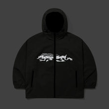 LIGHT WEIGHT REFLECTIVE LINE HOODED JACKET BABY PINK