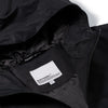 REFLECTIVE DRABBIT HOODED JACKET BLACK