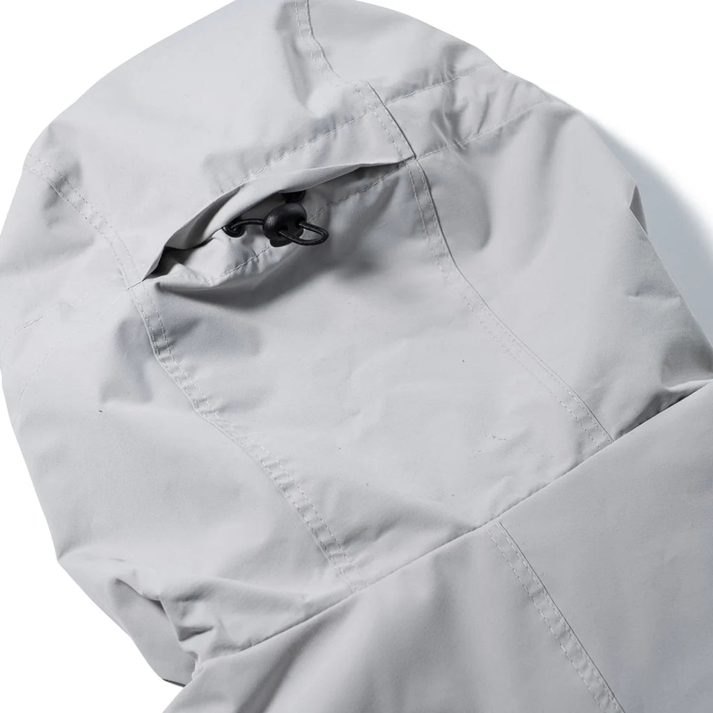 REFLECTIVE DRABBIT HOODED JACKET GRAY