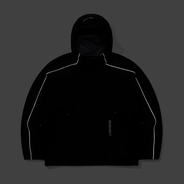 STREAM LINE HOODIE 3L HOODED JACKET BLACK