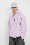 BSRABBIT BSR HOODED ANORAK JACKET PASTEL PURPLE