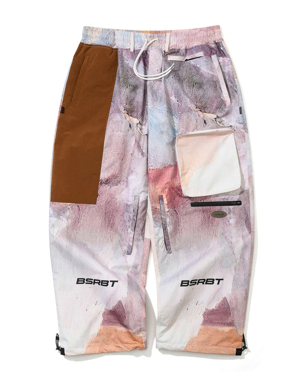 3D Zipper Pocket Super Wide Ventilation Pants 1861