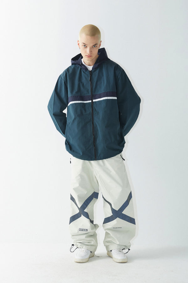 New Pot-X Reflective Track Pants Cream