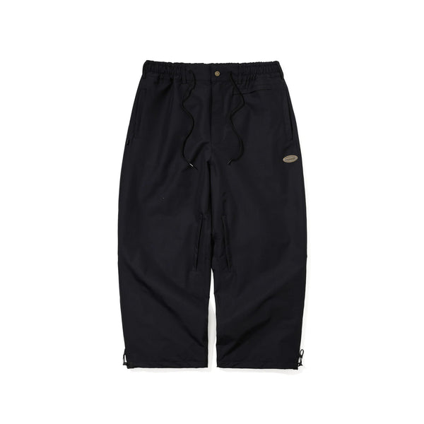 NATURAL SUPER WIDE VENTILATION PANTS BLACK