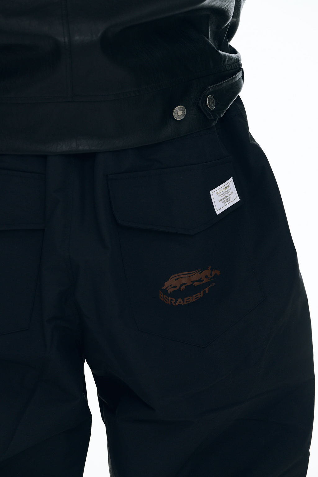 NATURAL SUPER WIDE VENTILATION PANTS BLACK