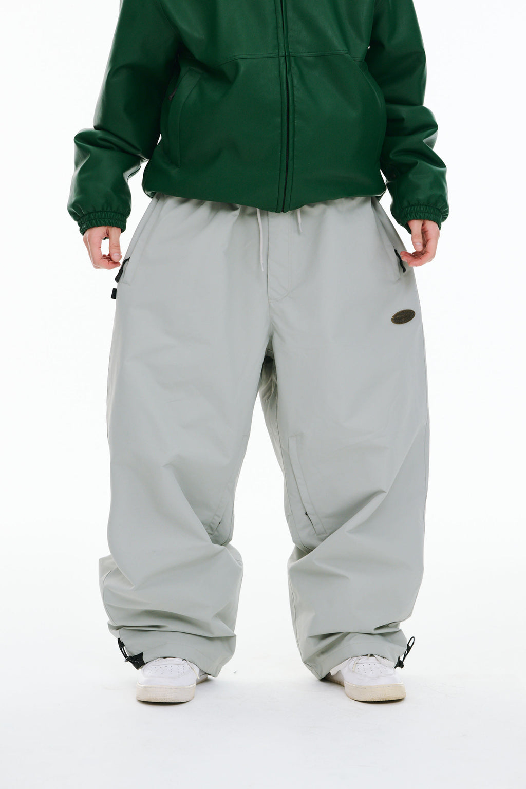 NATURAL SUPER WIDE VENTILATION PANTS GRAY