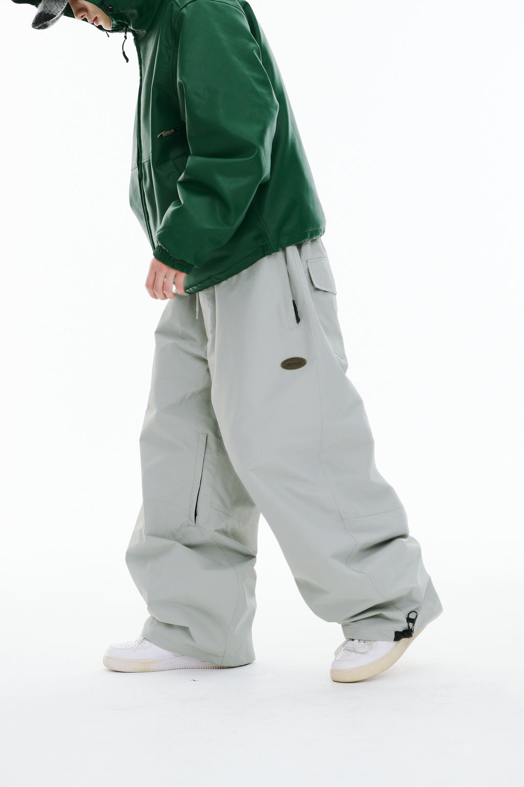 NATURAL SUPER WIDE VENTILATION PANTS GRAY