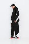 BSRABBIT UNUSUAL SUPER WIDE VENTILATION PANTS BLACK