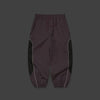 LIGHT WEIGHT REFLECTIVE LINE SUPER WIDE JOGGER PANTS BABY PINK