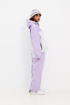 BSRABBIT WORK 3L SUPER WIDE JOGGER PANTS PURPLE